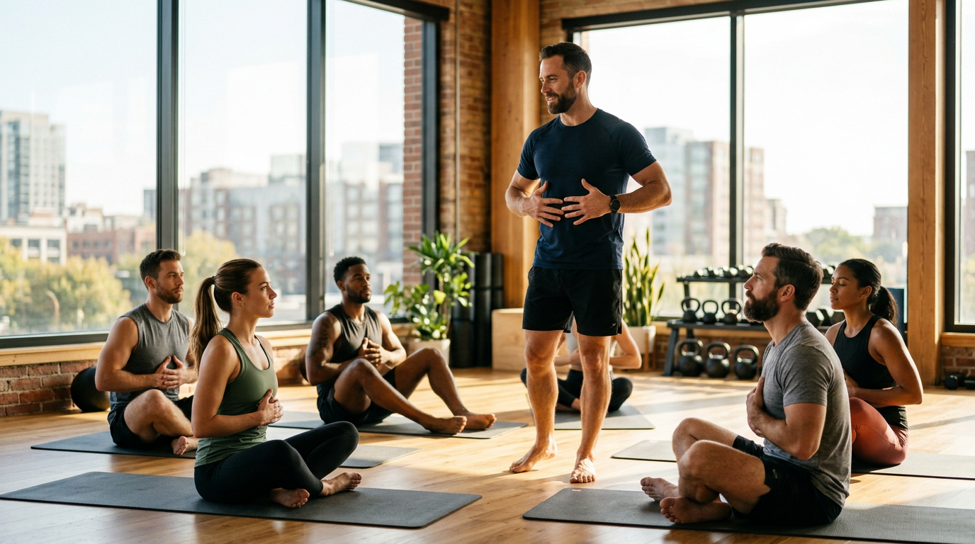 Formación Instructor Respira con práctica presencial de respiración